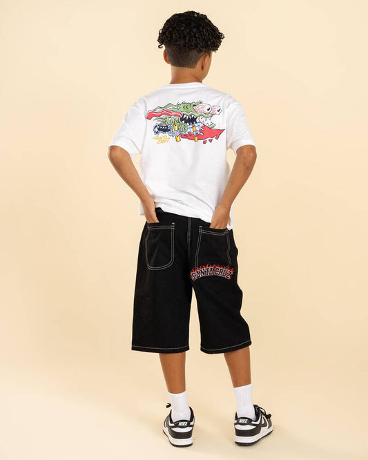 Santa Cruz Flame Arch Boys Jorts