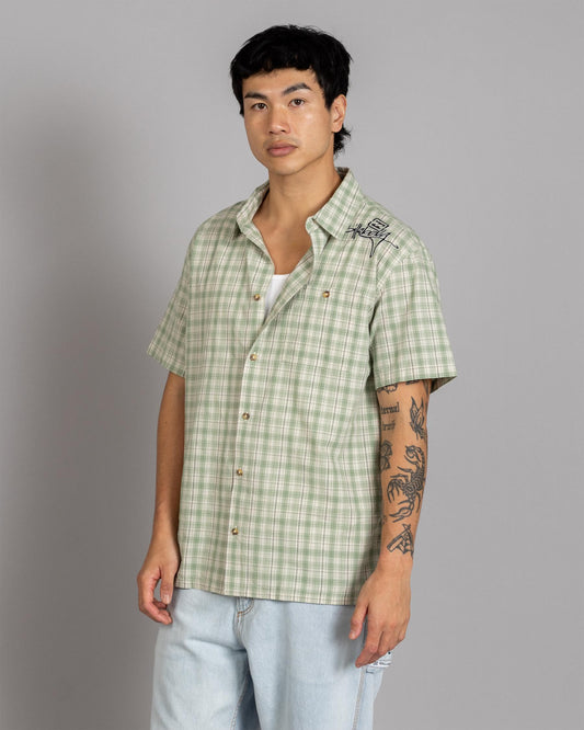 Billabong Mogul Short Sleeve Plaid Shirt