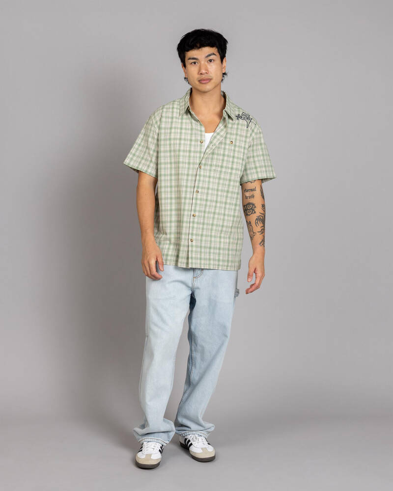 Billabong Mogul Short Sleeve Plaid Shirt
