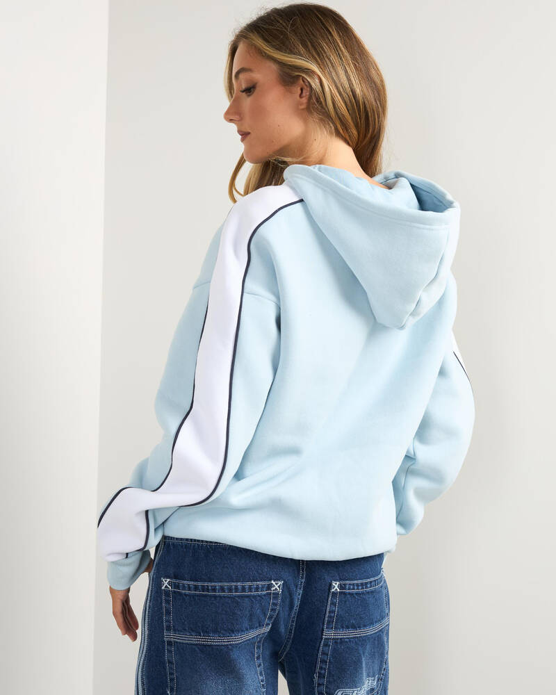 Rusty Hailstone Hooded Fleece