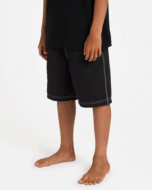 Billabong Boys' Throw On Boardshorts l Black
