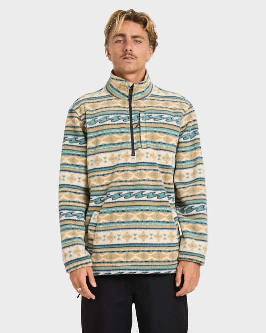 Billabong Boundary Mock Neck Quarter Zip