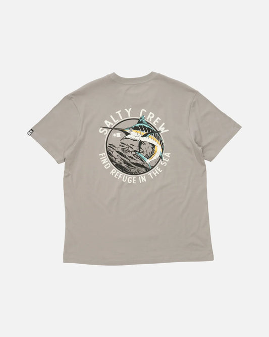 Salty Crew Schooled Premium SS Tee l Sharkskin