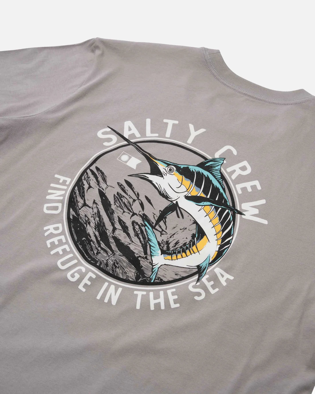 Salty Crew Schooled Premium SS Tee l Sharkskin