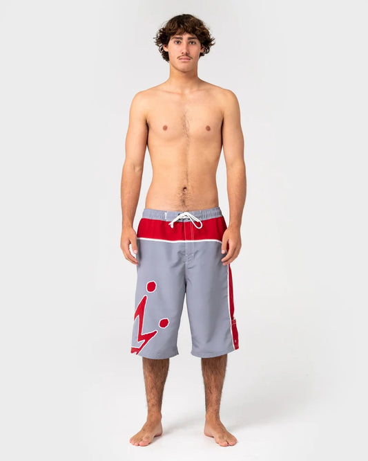 Rusty Downshift 25" Boardshorts l Stone Grey