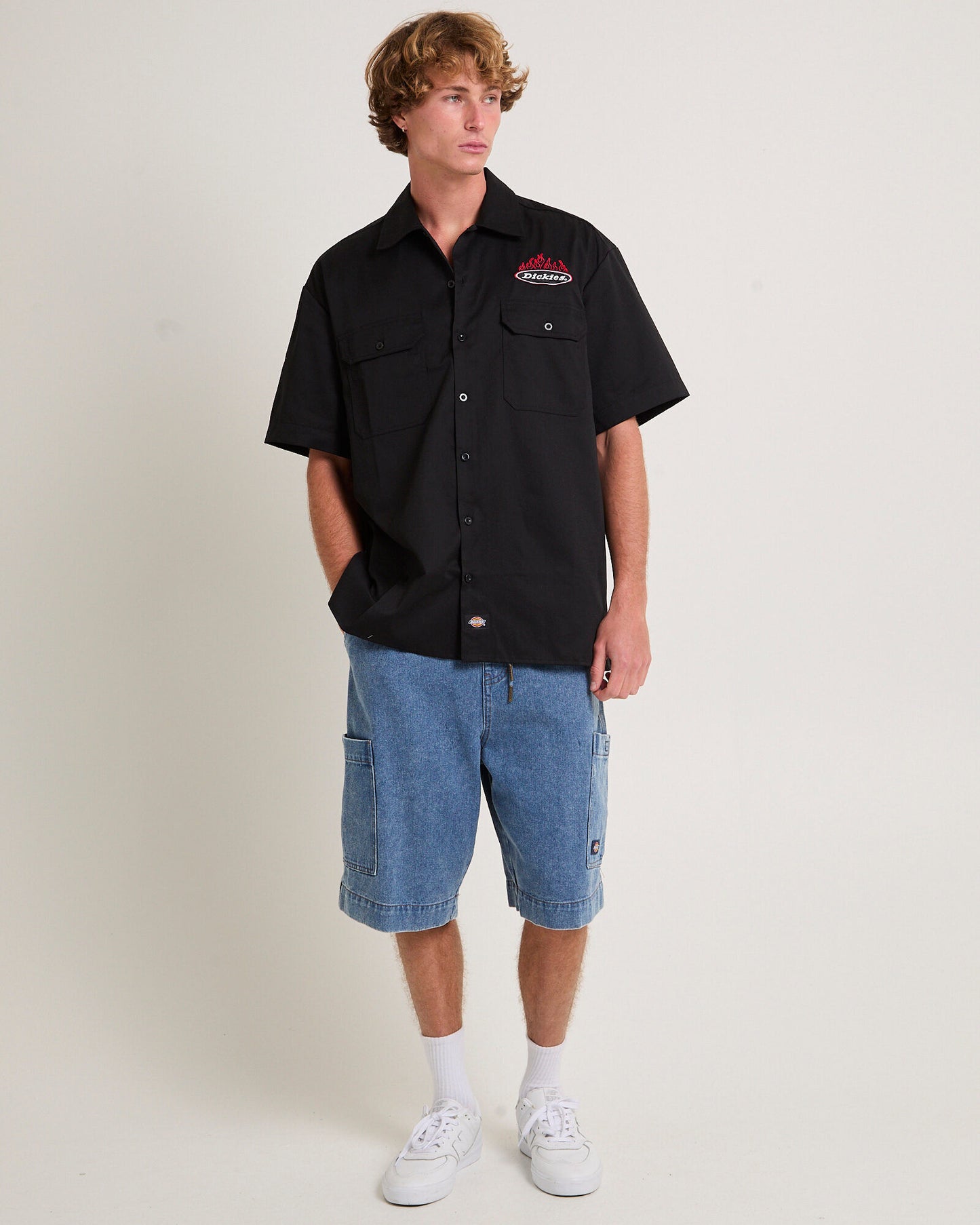 Dickies Fire Boy Short Sleeve Shirt