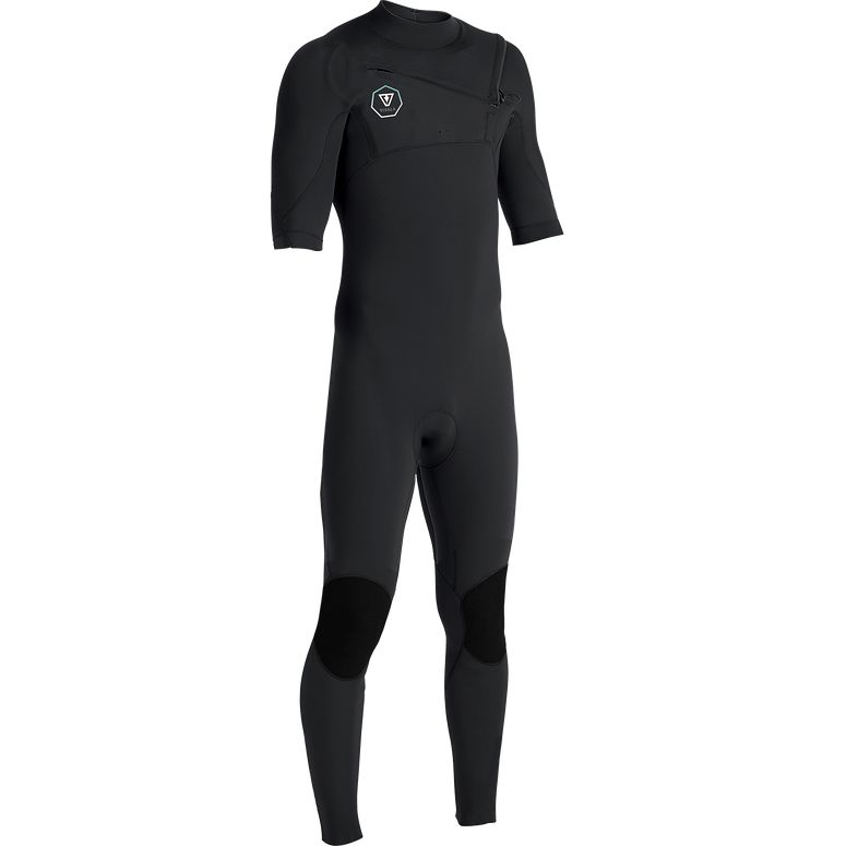 7 Seas 2/2 SS Full Wetsuit - Black With Jade