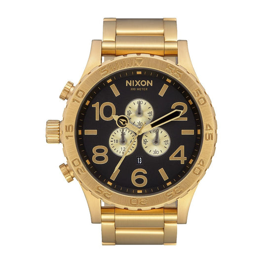 Nixon 51-30 Chrono Watch All Gold / Black