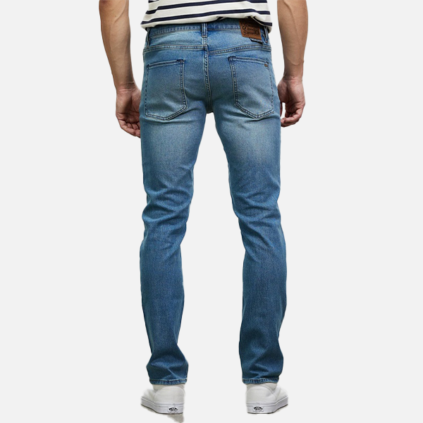 Volcom Vorta Denim Jeans Light Blue Vibes