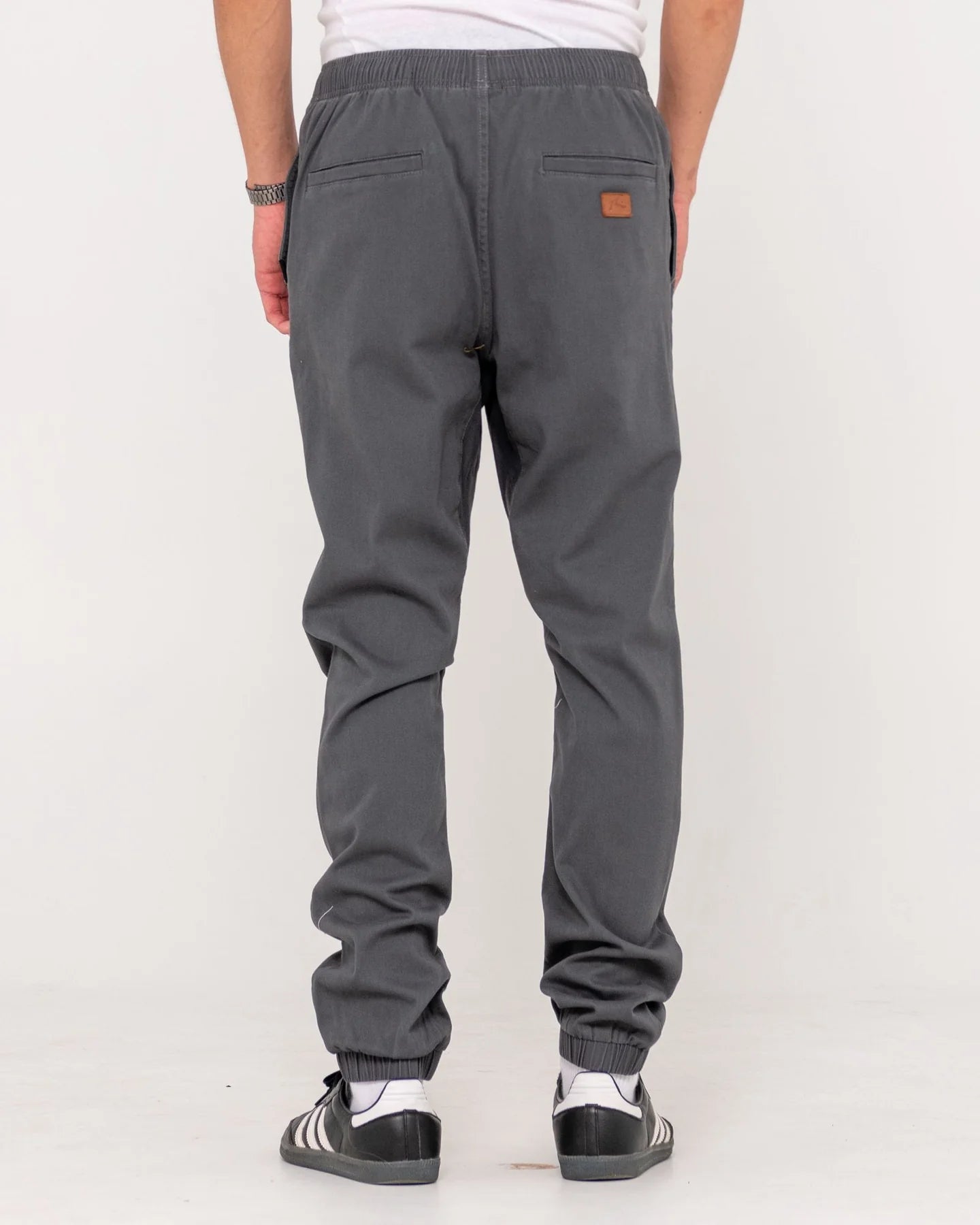 RUSTY Hook Out Slim Fit Elastic Pant - grey