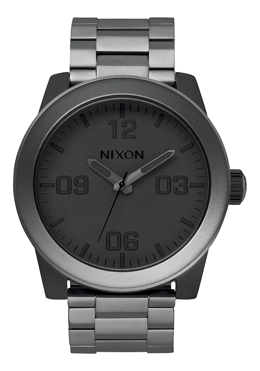 Nixon Corporal SS Watch Matte Gunmetal / All Black