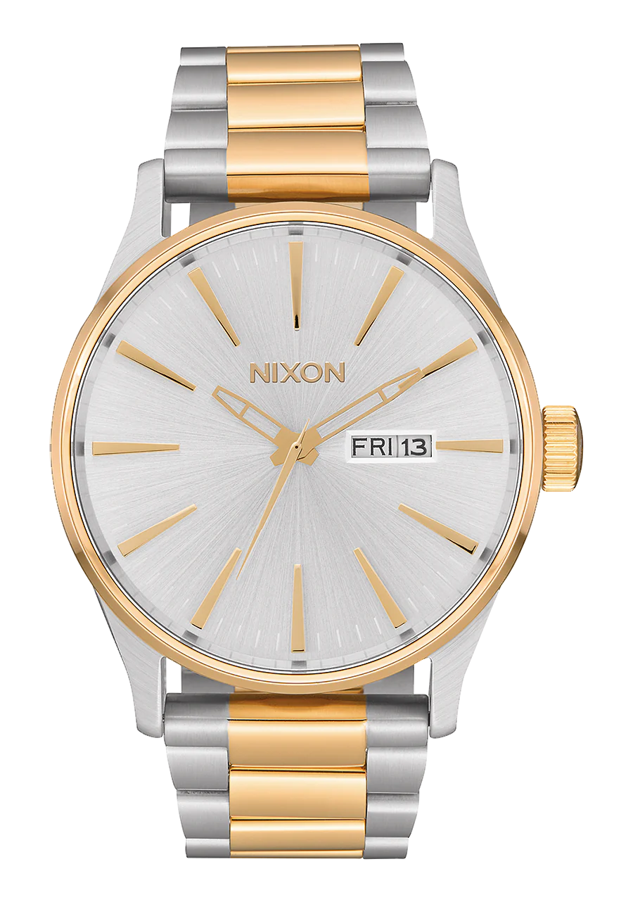 Nixon Sentry SS Silver / Gold