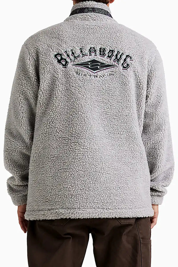 Billabong boundary tombstone fleece quarter zip