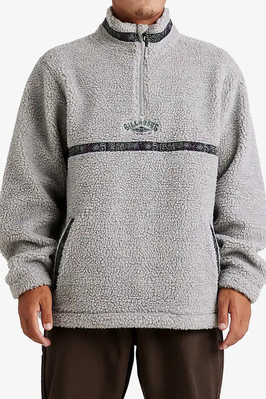 Billabong boundary tombstone fleece quarter zip
