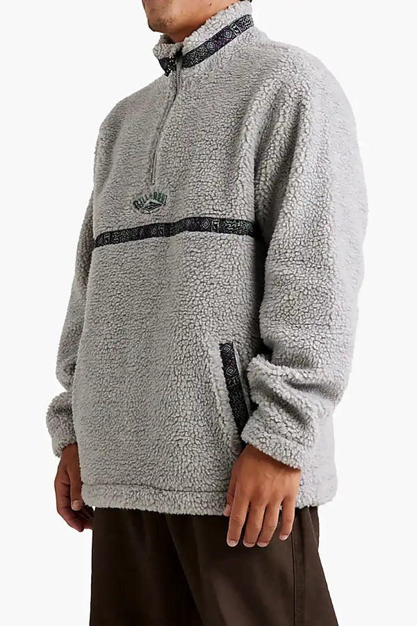 Billabong boundary tombstone fleece quarter zip