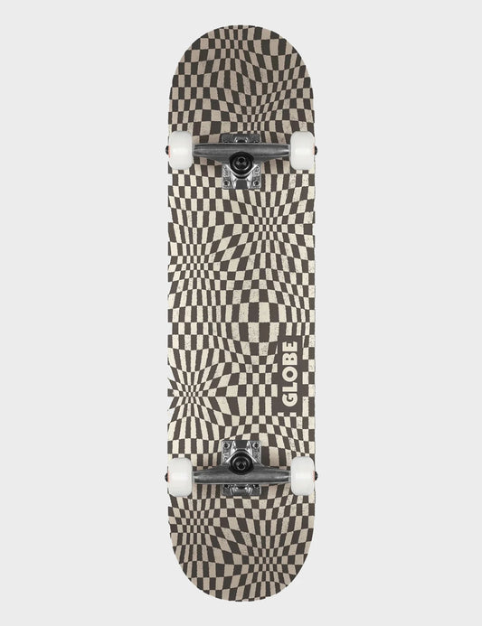 Globe G0 Checked Out lk Black/Off White 8.0"