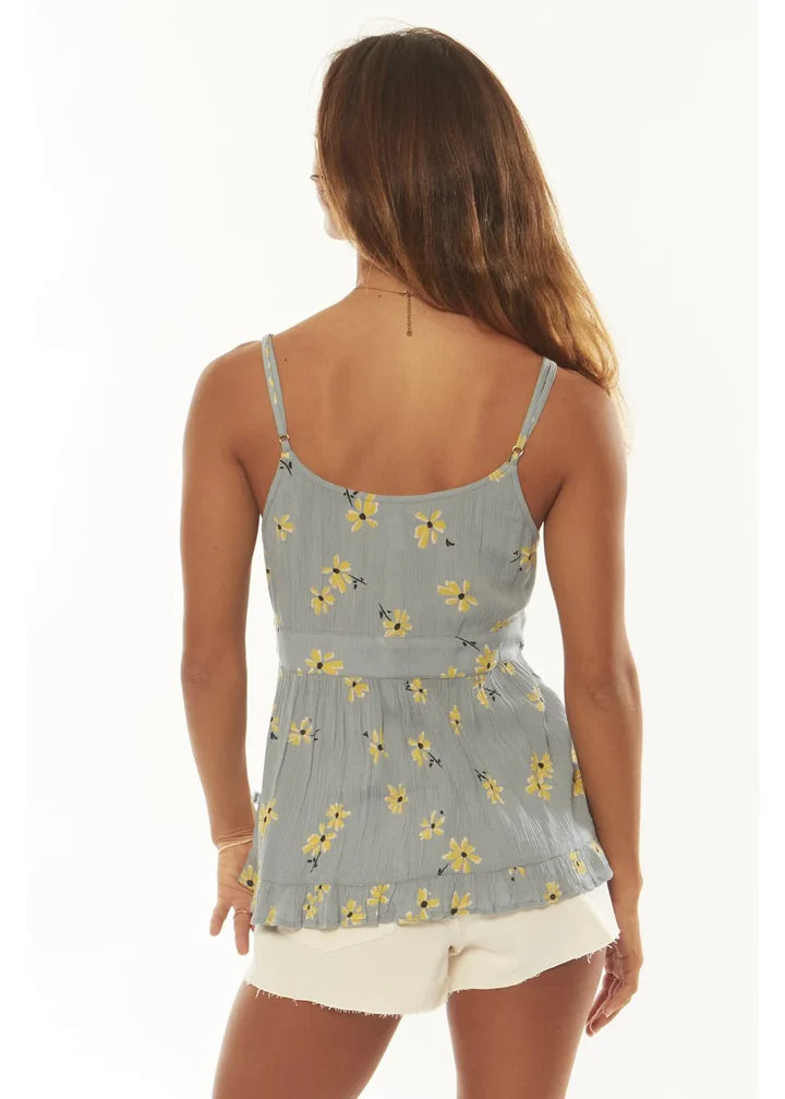 Sisstrevolution brandi woven singlet