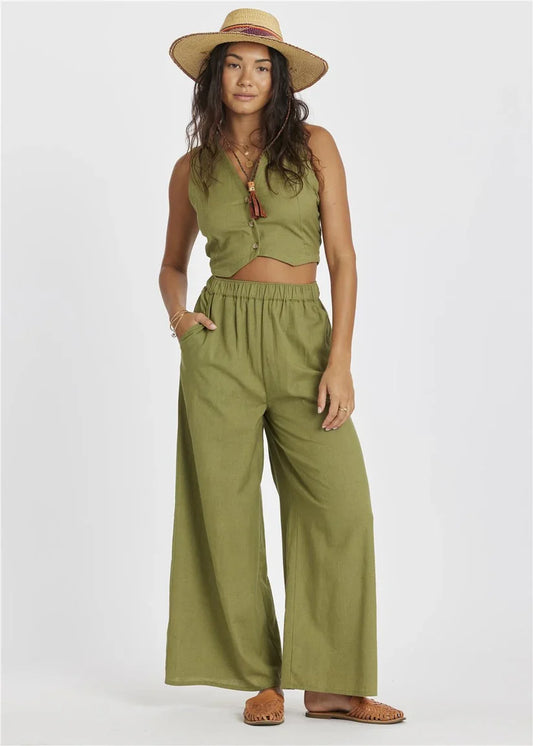 Sisstr Harlow Hight Waist Woven Pant