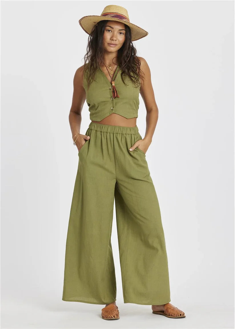 Sisstr Harlow Hight Waist Woven Pant