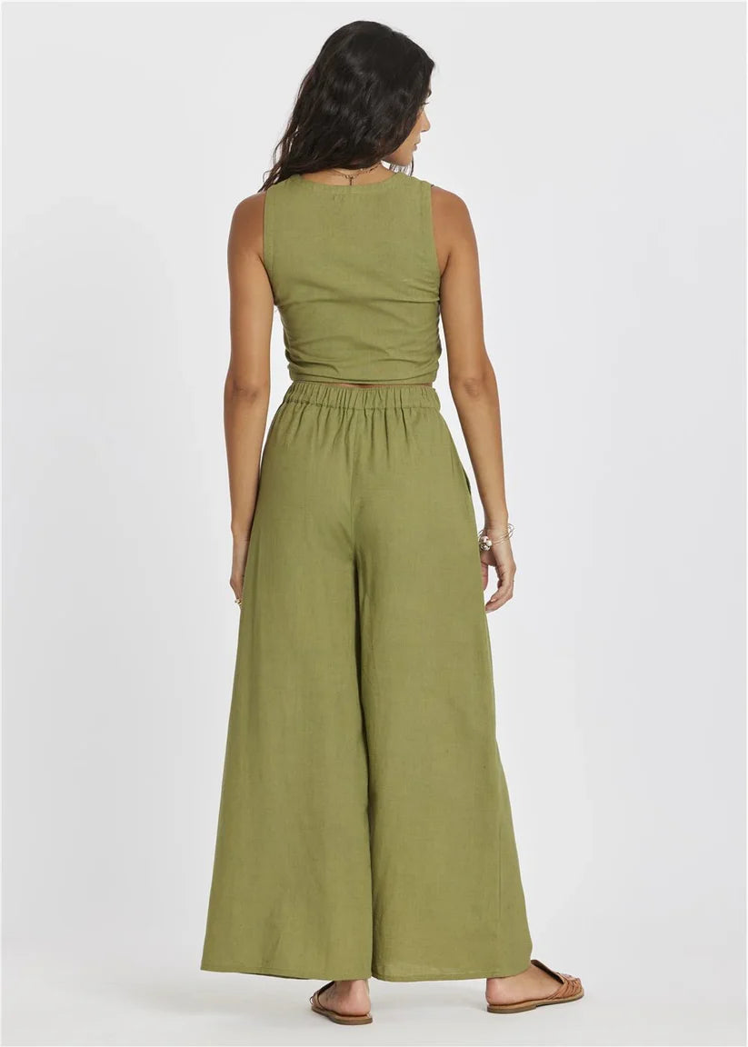 Sisstr Harlow Hight Waist Woven Pant
