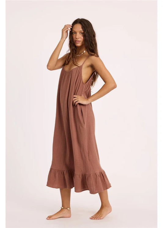 Sisstr Beach Cruiser Woven Dress l Mulberry