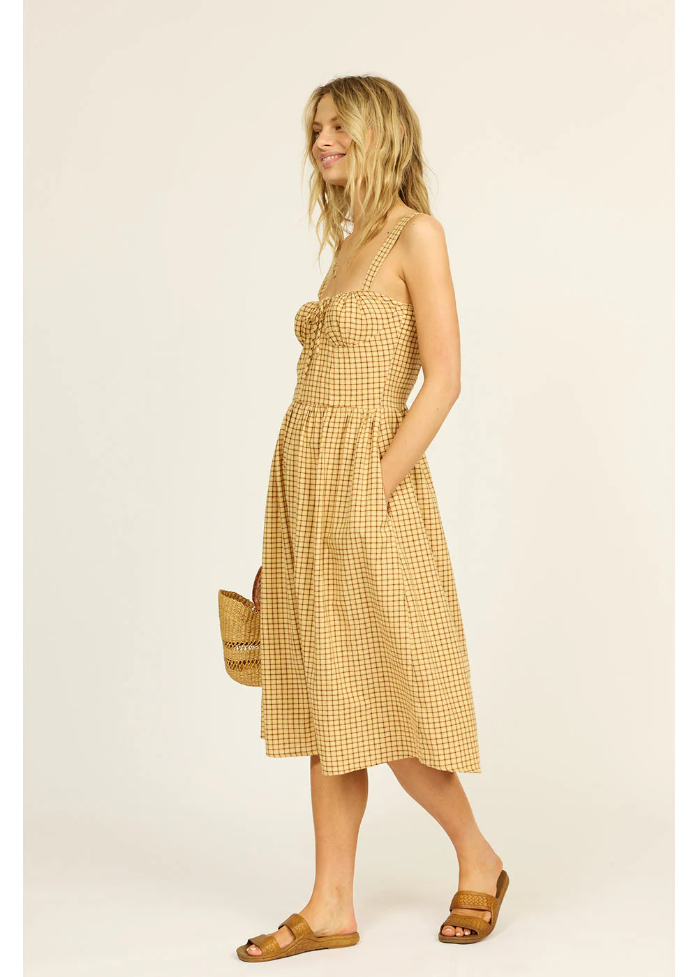 Sisstrevolution Lillie Midi Dress