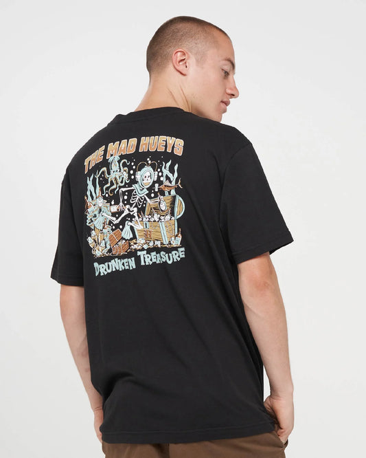 The Mad hueys Drunken Treasure Tee l Black