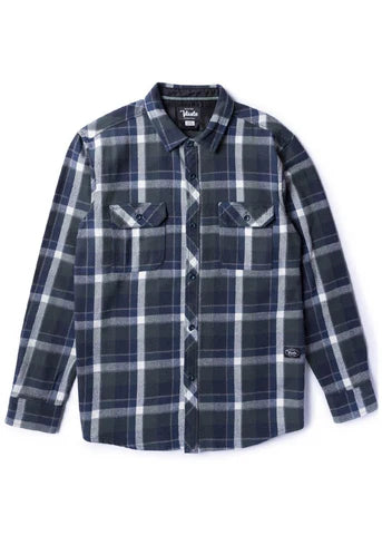 Vissla creators innovators LS flannel shirt