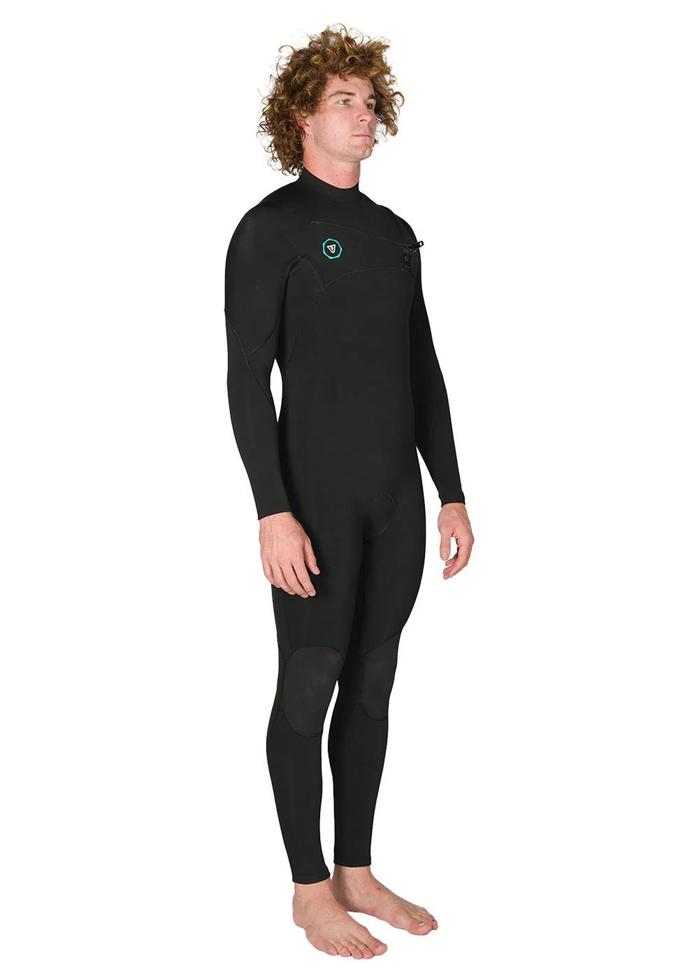 Vissla 7 Seas 3/2 Full Chest Zip | Black | Wetsuit