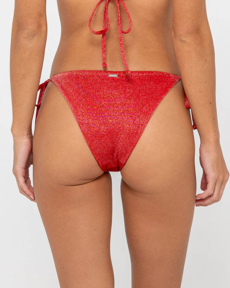 Rusty Shimmy Red Multiway Bikini