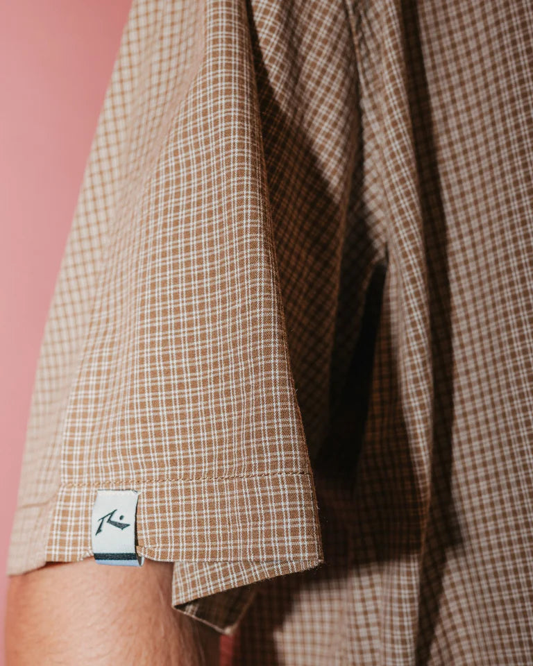 Rusty Hoodus Check Short Sleeve Shirt
