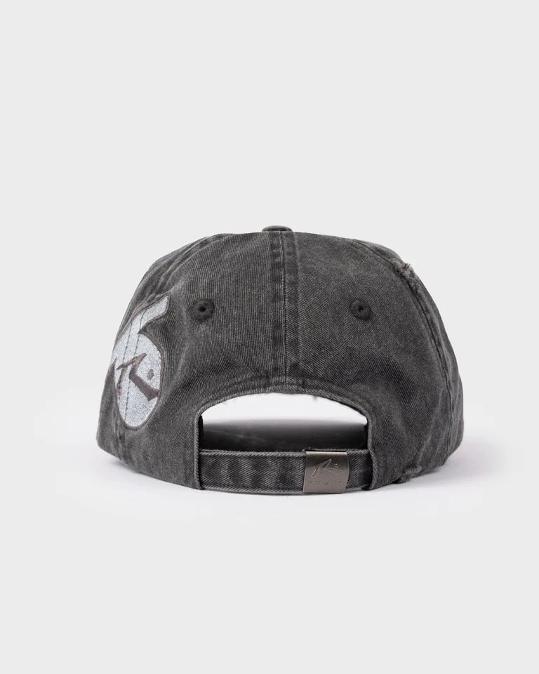 Rusty Brain Damage Skate Cap | Black