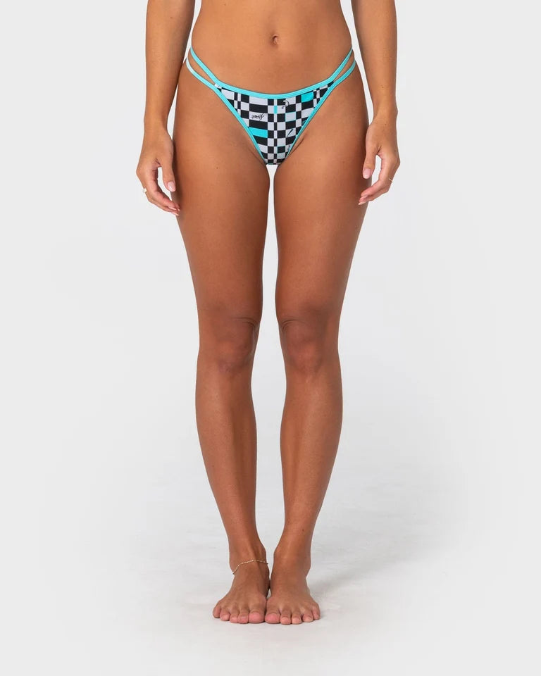Rusty Avril Bikini | Check \ Aqua