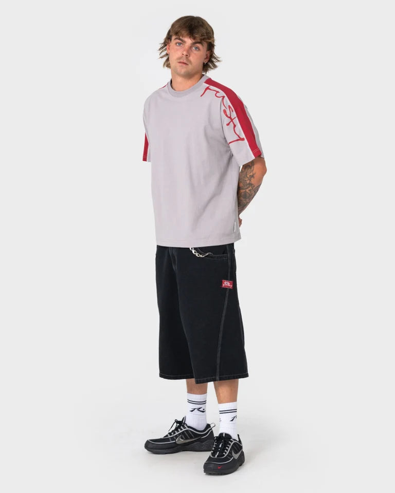 Rusty Lost It Graphic Tee | Stone Grey