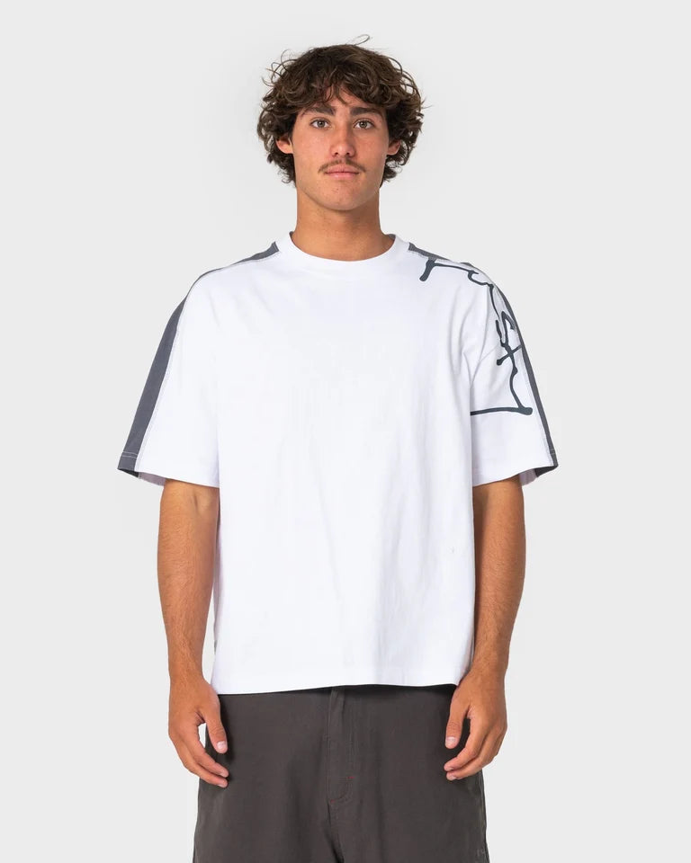 Rusty Lost It Graphic Tee | White