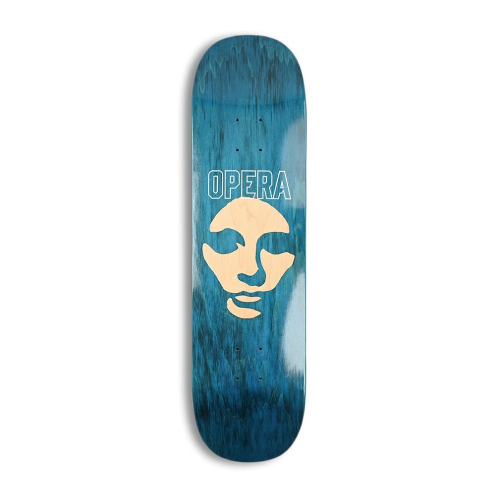 Opera Blue Die-Cut Mask - 8.25"