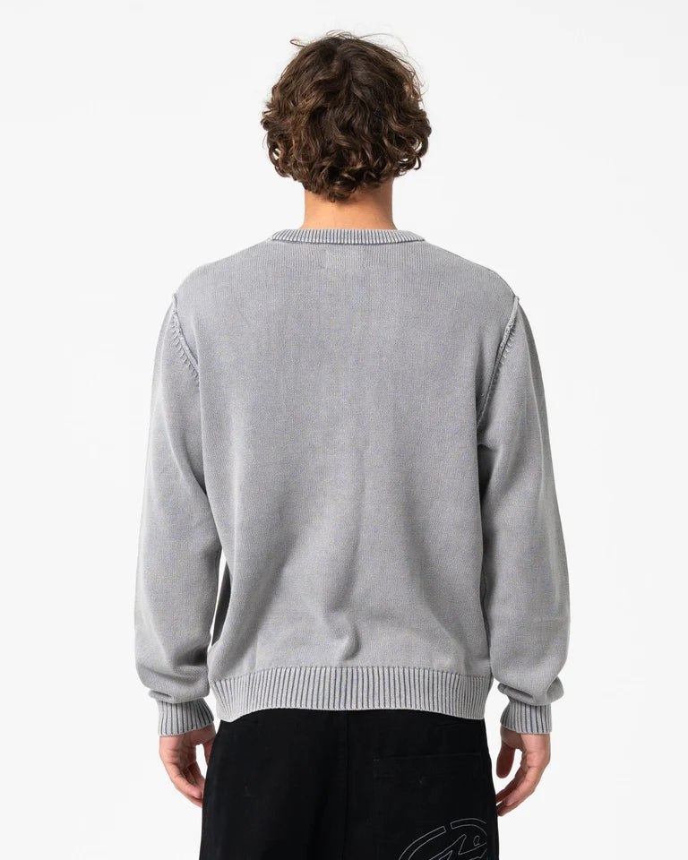 Rusty Saxon Printed Graphic Sweater