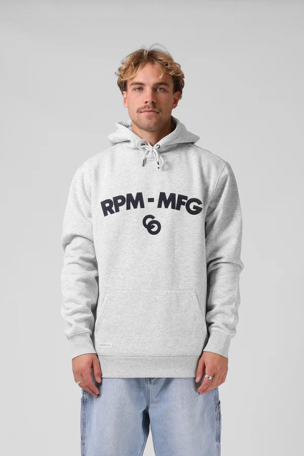 RPM link hood- white marl