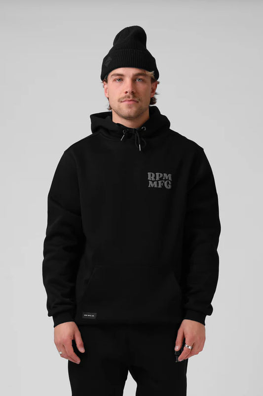 RPM wavy hood- Black