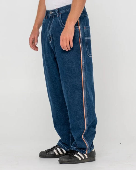 Rusty Flip Daddy 2.0 Jean l Deep Blue Sea/Orange
