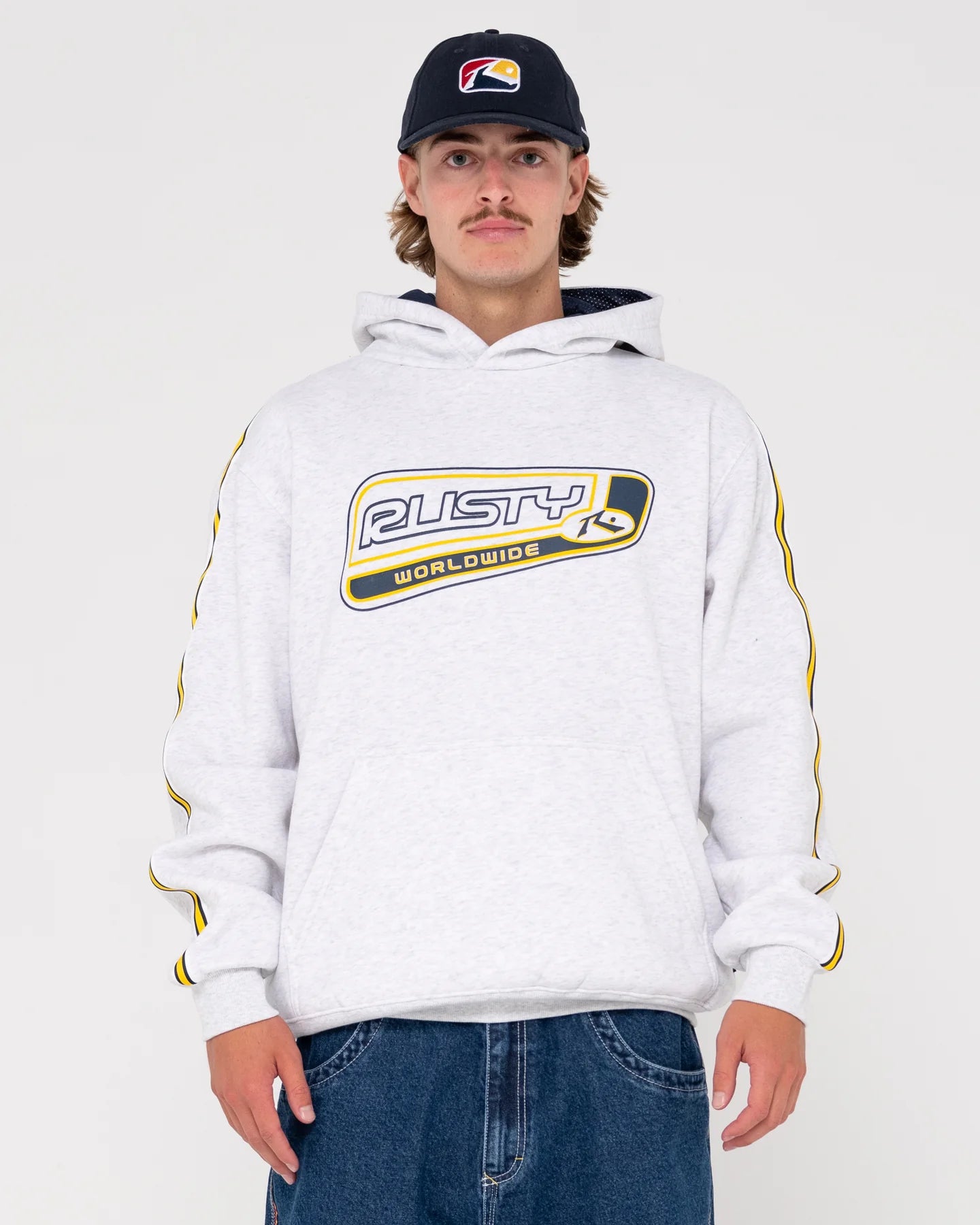 Rusty Roadhouse Taped Super Fleece Hoodie