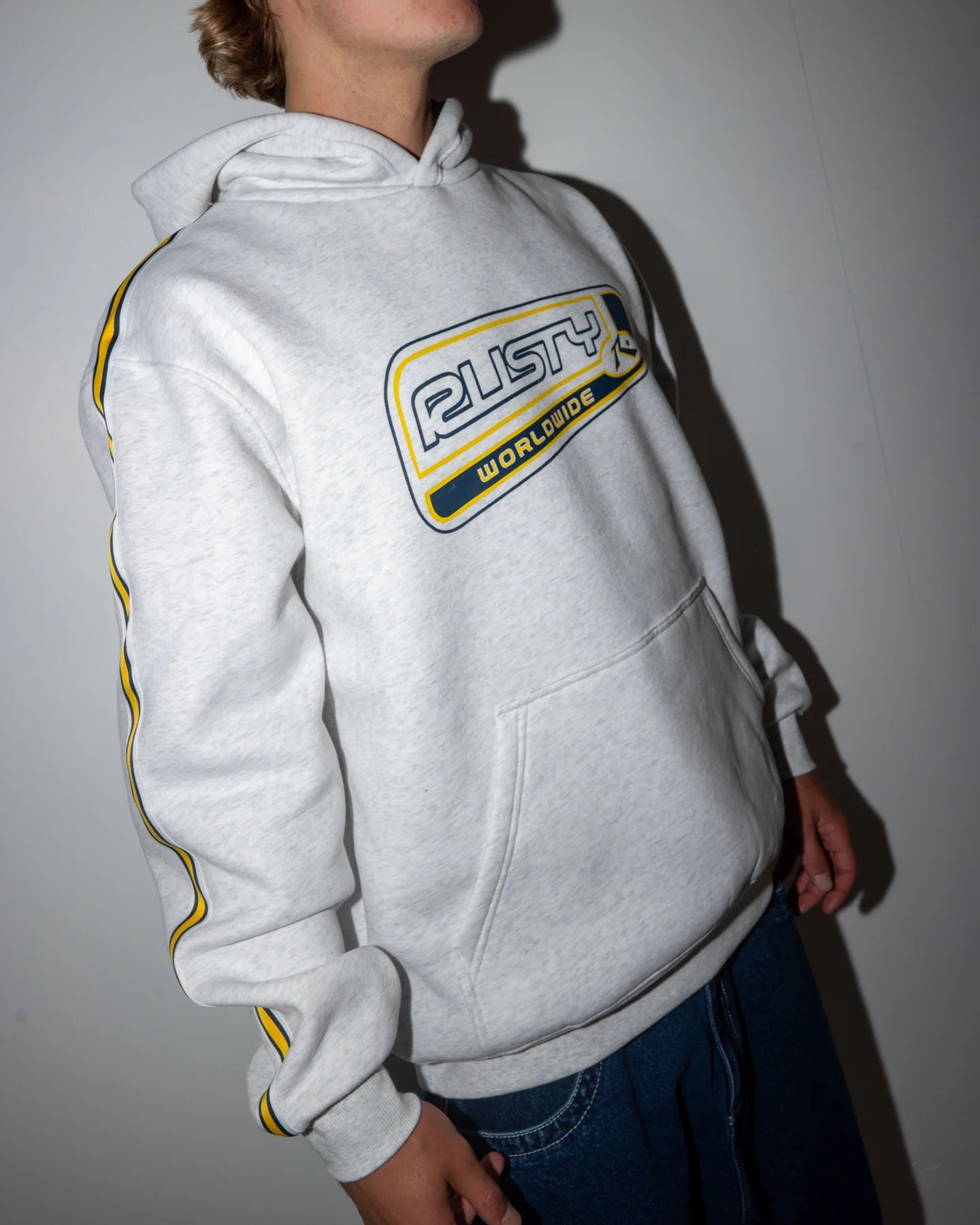 Rusty Roadhouse Taped Super Fleece Hoodie