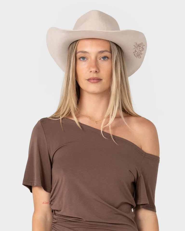 Rusty Dixie Felt Hat l Oatmeal