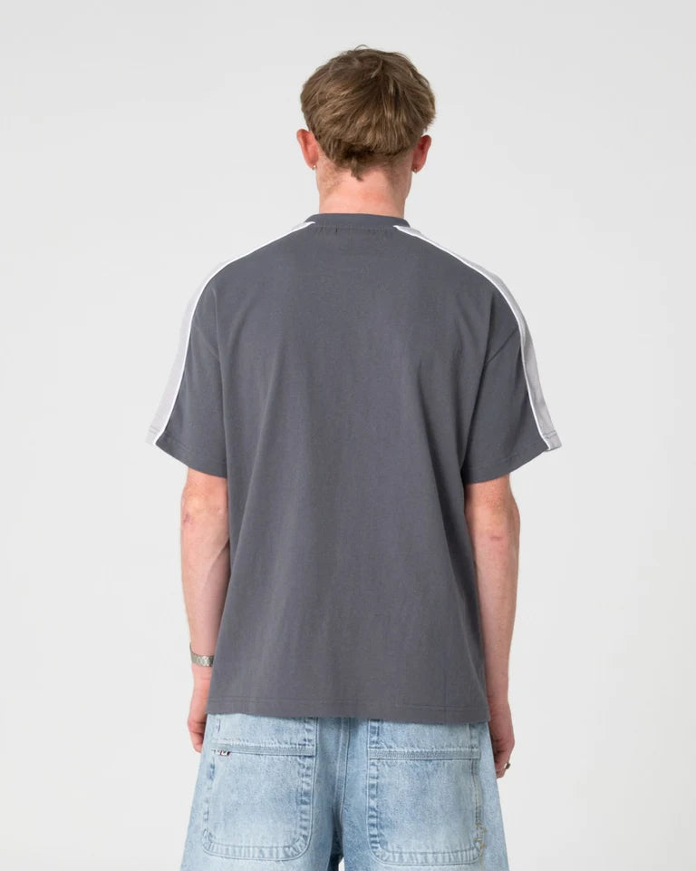 Rusty Alonso Graphic Panel Tee l Steel