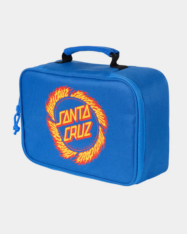 Santa Crux Flame Ringed Dot Lunch Box