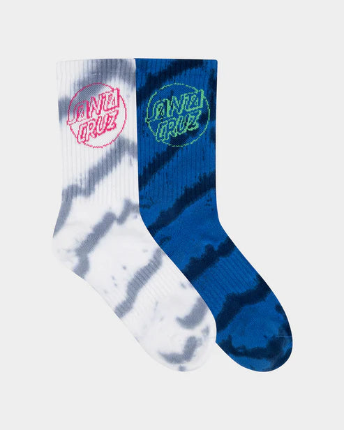 Santa Cruz Optus Dot Crew Sock-2 Pack