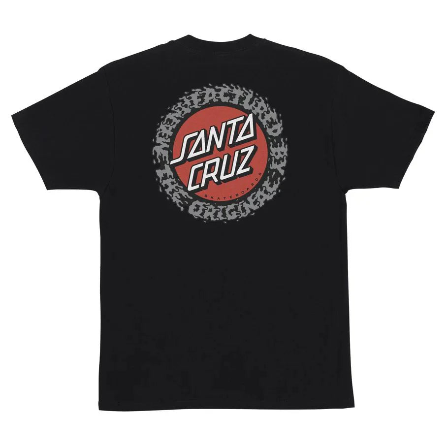 Santa Cruz Splatter MFG Dot Tee