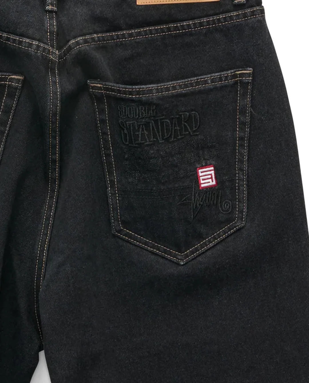 S Double Emb 5 Pocket Short