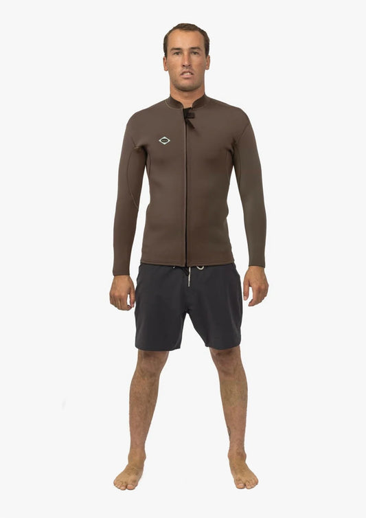 Vissla Solid Sets 2Mm Front Zip Jacket