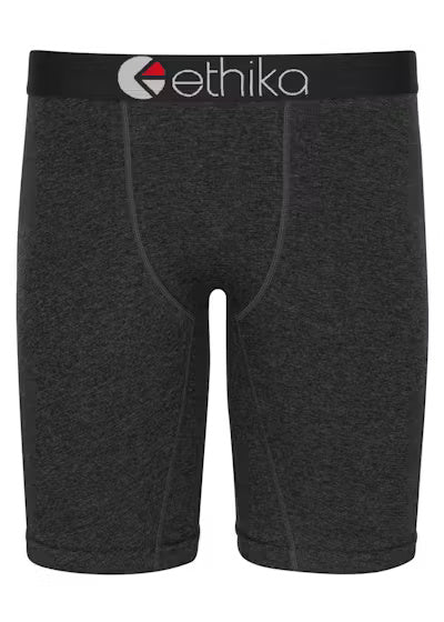 Ethika Mens Heather Black Staple